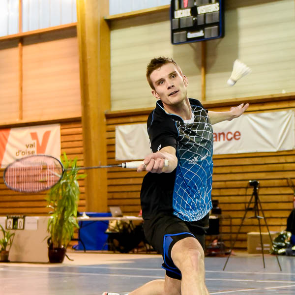 aurelien delattre USEE Badminton