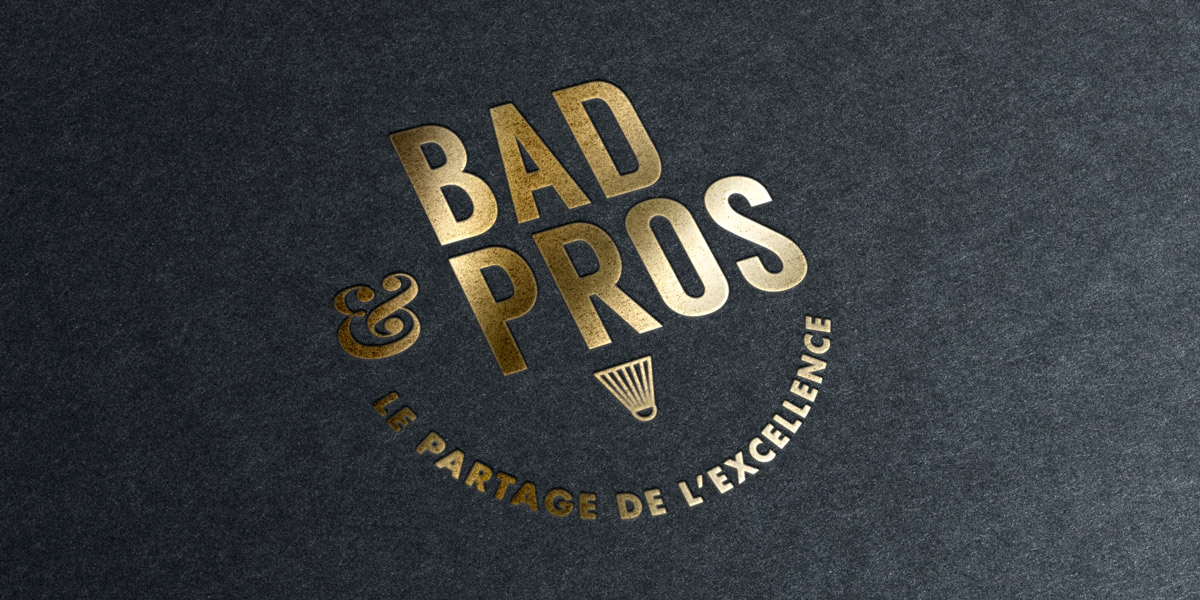 Bandeau Bad&pros Or - USEE Badminton