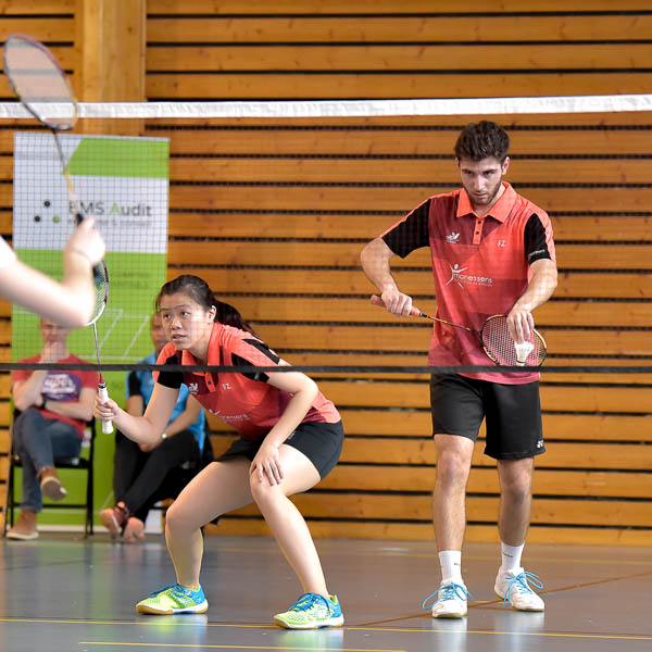 USEE Badminton Nationale 1 J10 Saison 2017 2018 4 243