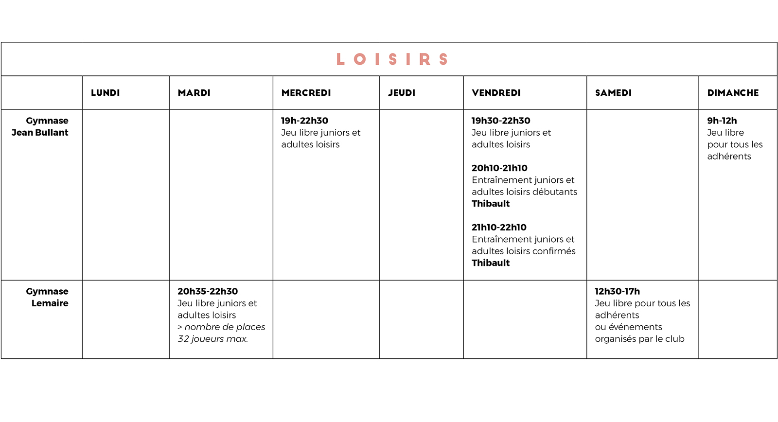Creneaux2020 2021 Loisirs